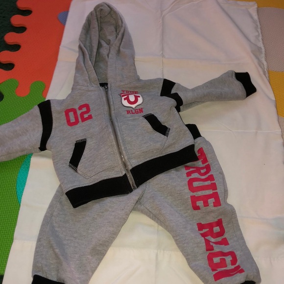 true religion sweatsuit for toddlers